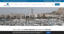 Desktop Screenshot of marinaalicante.com